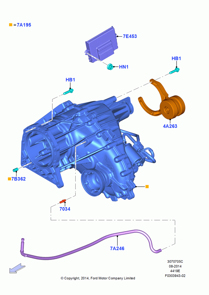 05C - Transfer Drive Case, With Electric Transfer Case; 20/OCT/2014