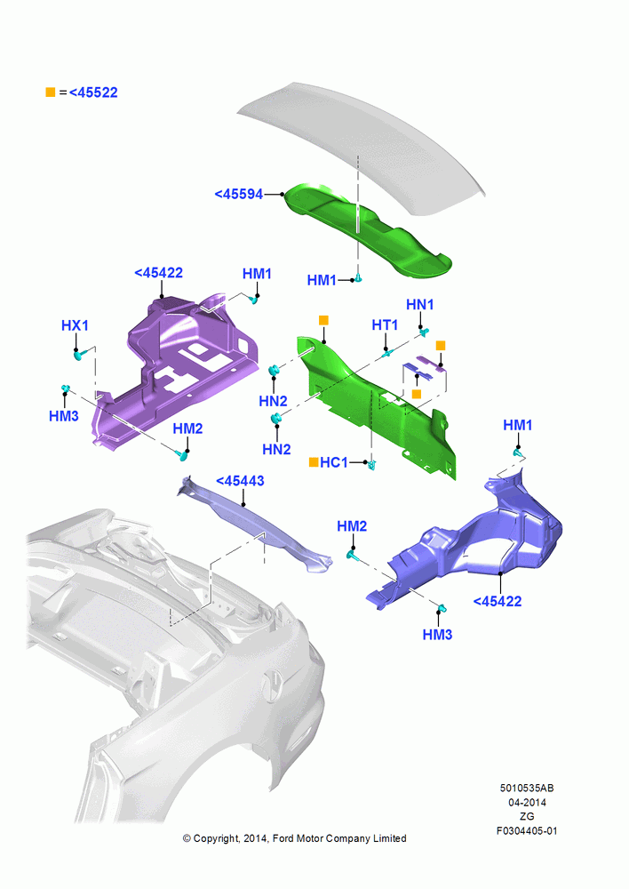 35AB - Load Compartment Trim, Convertible; 29/SEP/2014