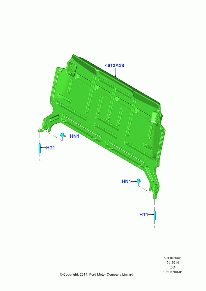 25AB - Rear Seat Back, Convertible, With Conventional Rear Seat, North American Markets; 29/SEP/2014