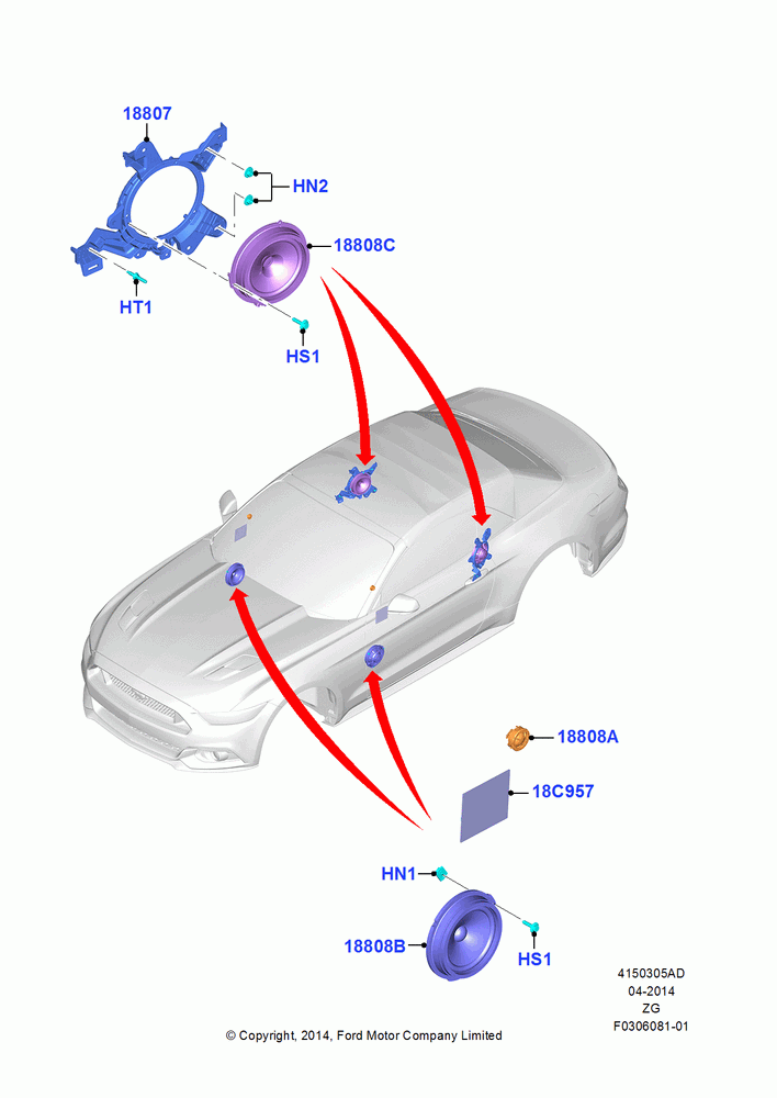 05AD - Speakers, Convertible, Premium Sound System; 29/SEP/2014
