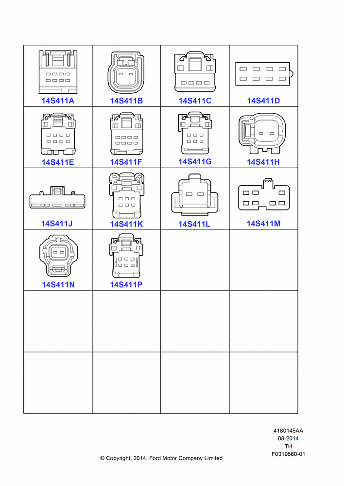 45AA - Pigtail Wiring Kits, Switches; 21/APR/2014