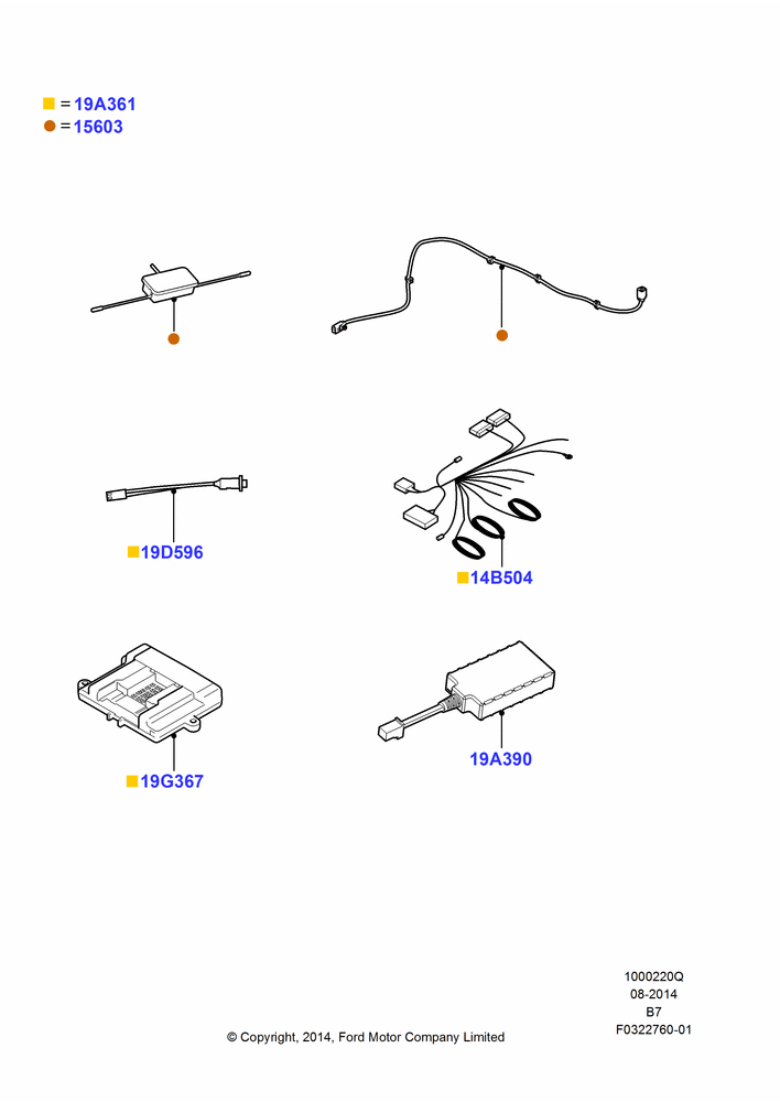 20Q - Remote Starting Kit, (+)"USA", Accessory, Scalable, Cell Phone Activated; 11/AUG/2014-30/JUN/2017