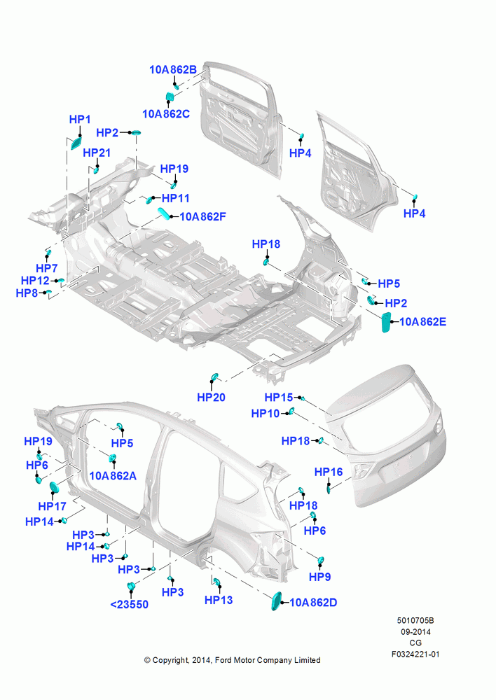 05B - Plugs - Body, Plug-In Gas/Electric Hybrid; 13/OCT/2014-26/APR/2018