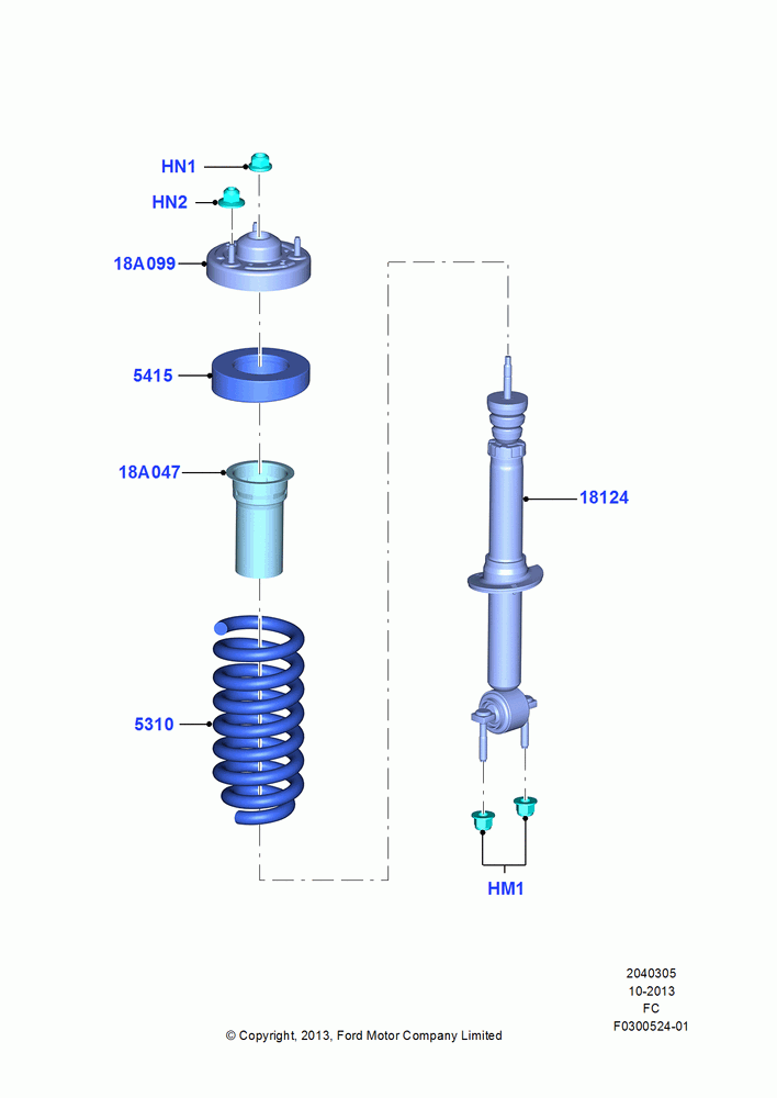 05A - Front Suspension Struts and Springs, H/D Dual Front Shock Absorbers, Premium Off Road Frt Shock Absrbers, Performance Front Shock Absorbers; 20/OCT/2014