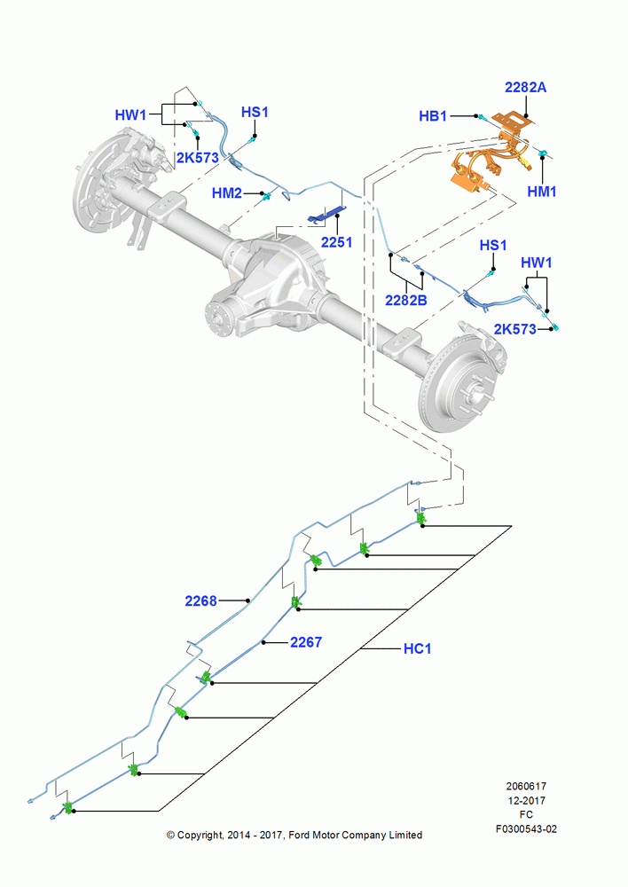 17 - REAR BRAKE LINES; 20/OCT/2014