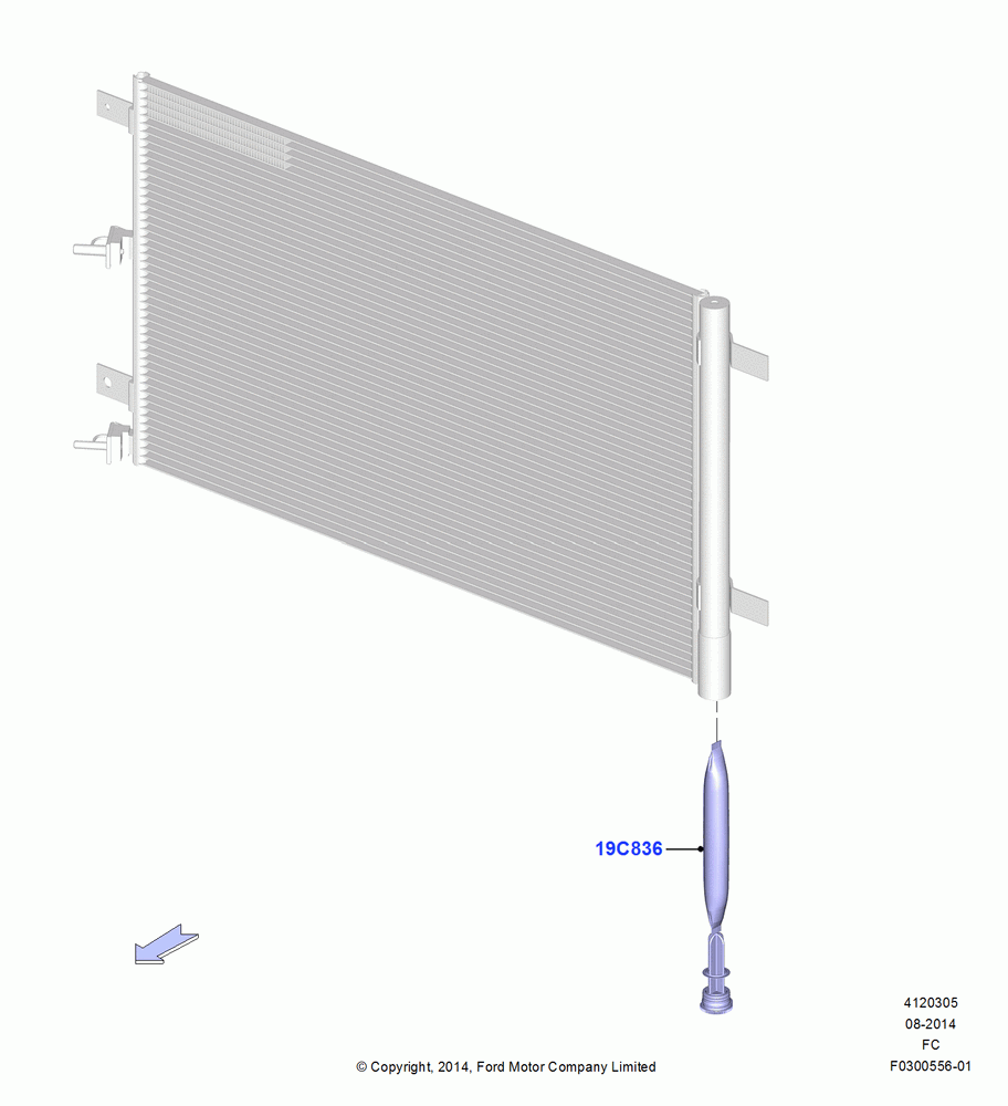 05 - Air Conditioning Accumulator Front; 20/OCT/2014