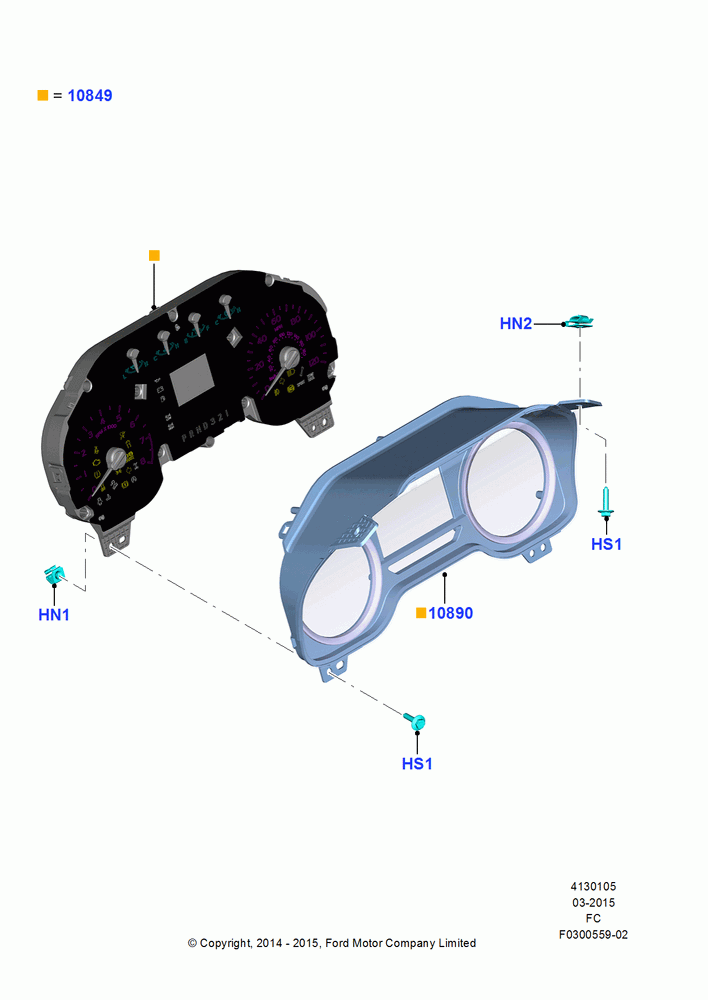 05A - Instrument Cluster; 20/OCT/2014-26/SEP/2016
