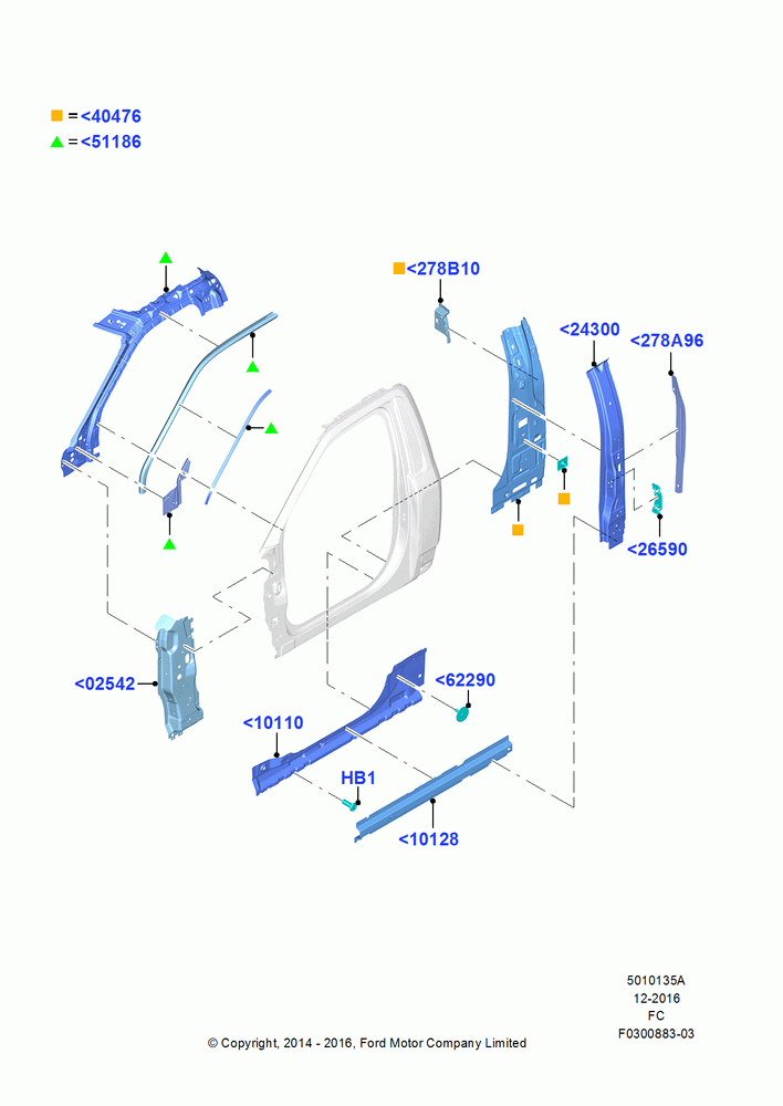 35A - Side Panels - Inner, Regular Cab; 20/OCT/2014