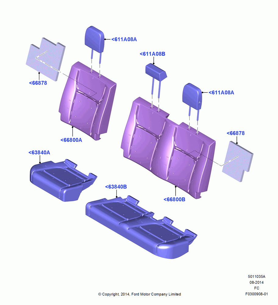 35A - Rear Seat Pads/Valances & Heating, Super Cab; 20/OCT/2014