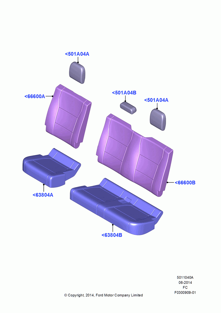 40A - Rear Seat Covers, Super Cab; 20/OCT/2014