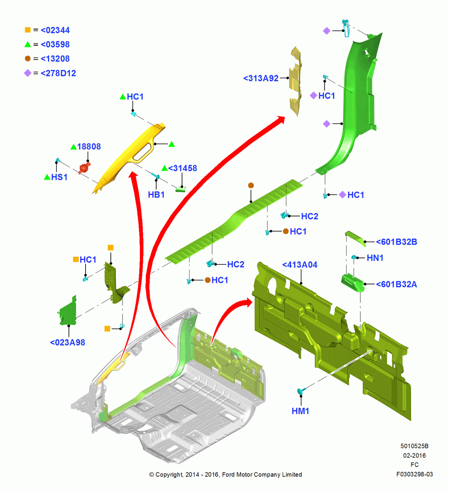 25B - Side Trim, Super Cab; 20/OCT/2014