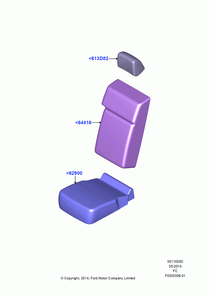 05D - Front Seat Covers, With Split Bench Front Seat, 20%; 20/OCT/2014