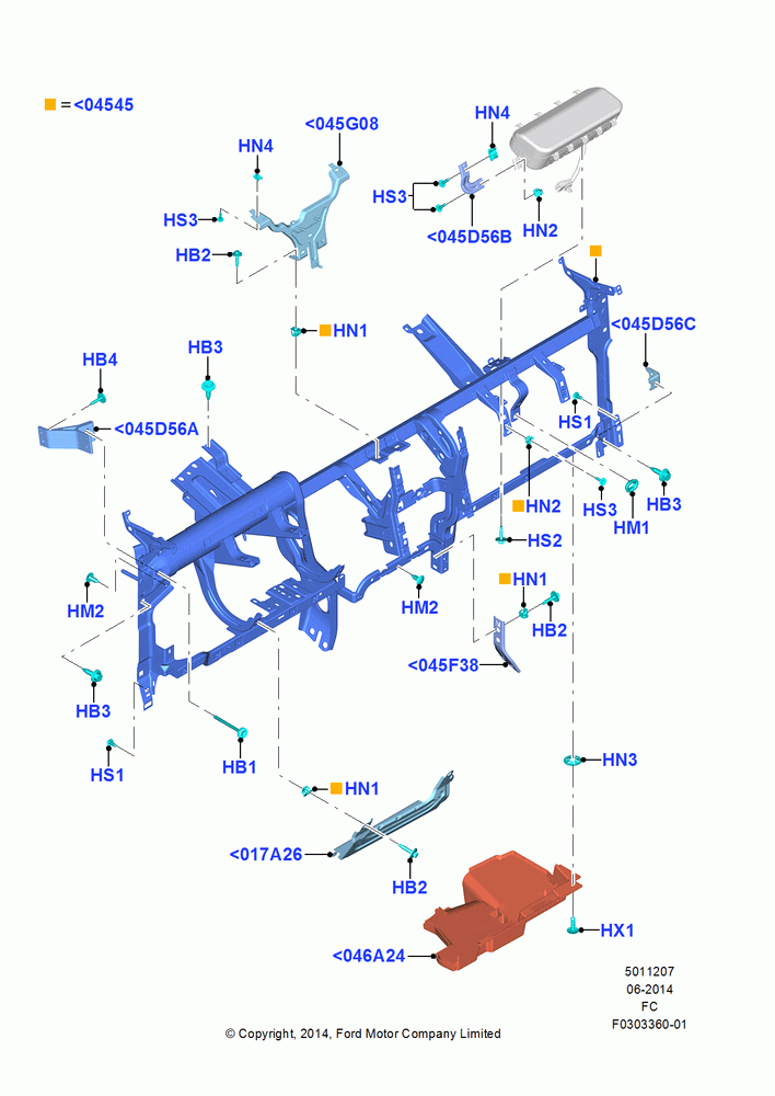 07 - Instrument Panel Installation; 20/OCT/2014