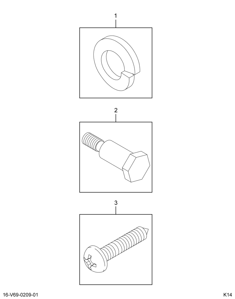 ....KIT SEAT BOLT(3)& PIVOT BOLT (9C4Z-70600A58-A)