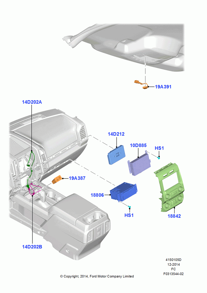 05D - Audio Equipment - Original Fit, Human Machine Interface 5, Sync II; 20/OCT/2014-26/SEP/2016