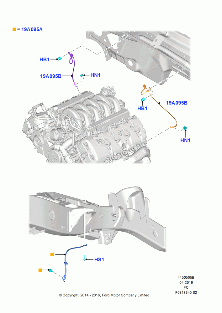 05B - Radio Suppression, MOD 5.0L-4V DOHC SEFI NA; 20/OCT/2014