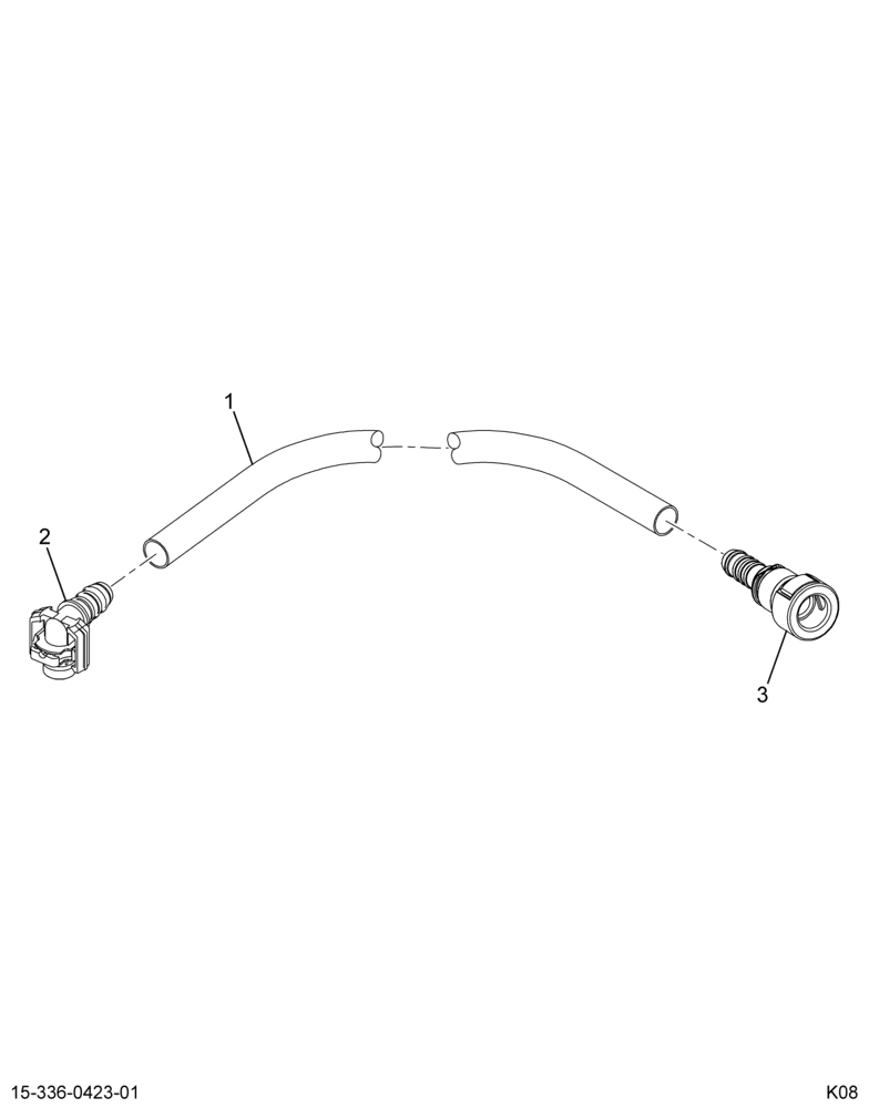 ..TUBE   ASSY 7/16" OD BLACK (8C4Z-9S278-XA)