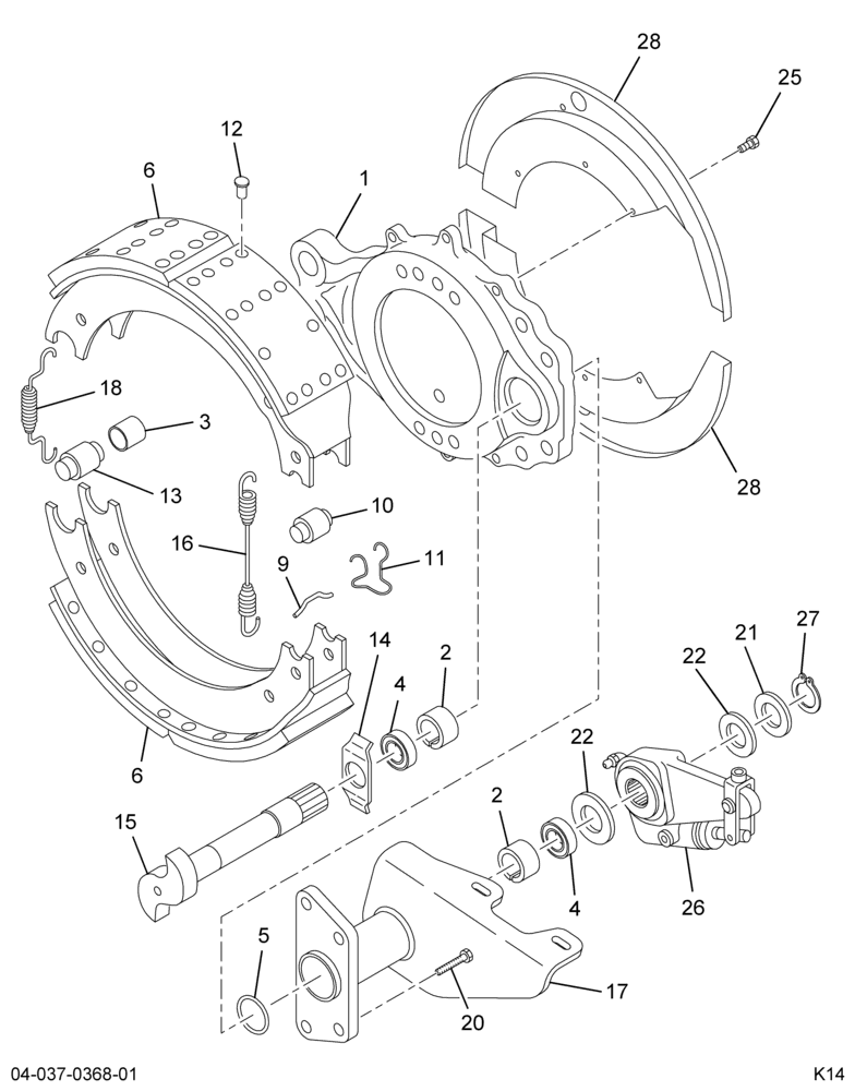 ..BRAKE GROUP FRT LT (Intl. 3540465C91)