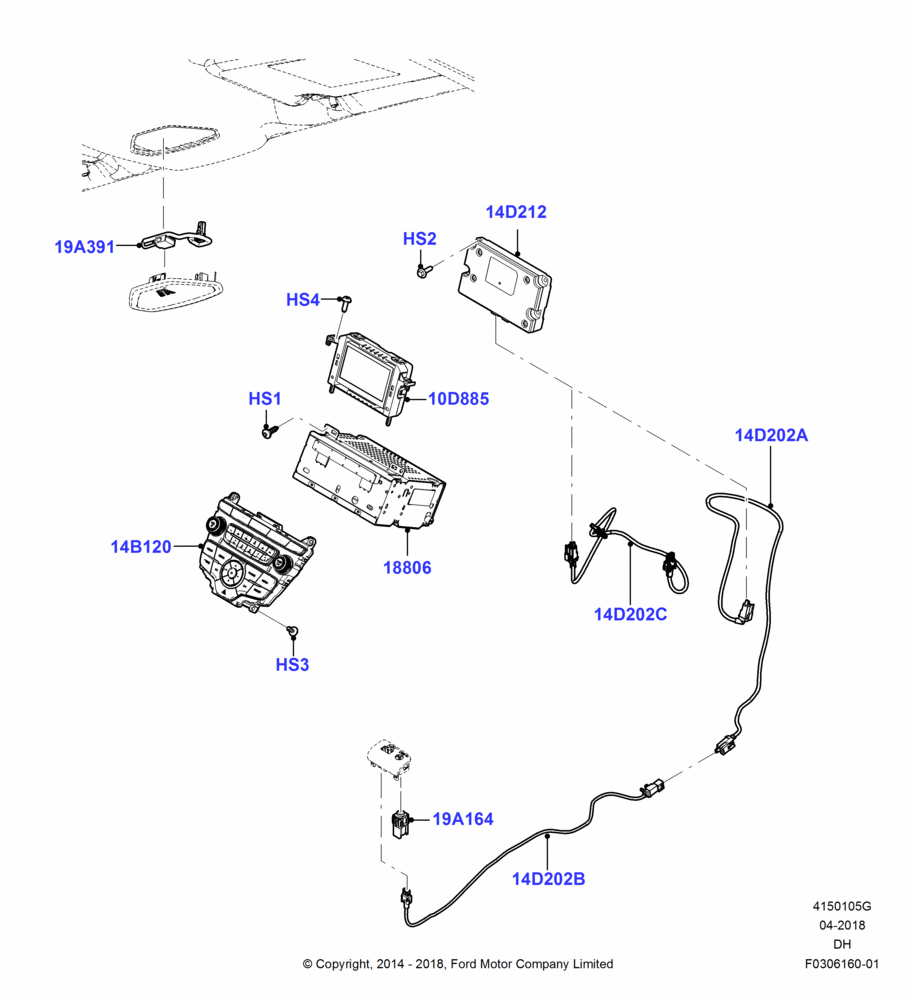 05G - Audio Equipment - Original Fit, With Sync; 08/DEC/2014-04/MAY/2018