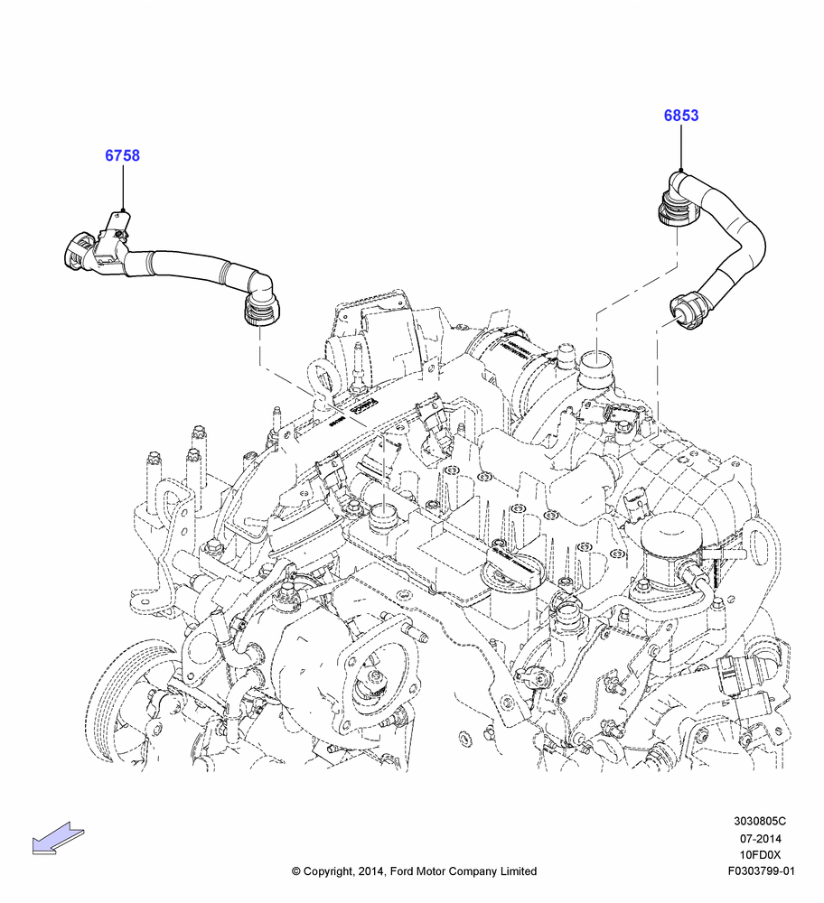 05C - Emission Control - Crankcase, 1.0L EcoBoost 120PS/125PS/140PS; 15/DEC/2014-04/MAY/2018