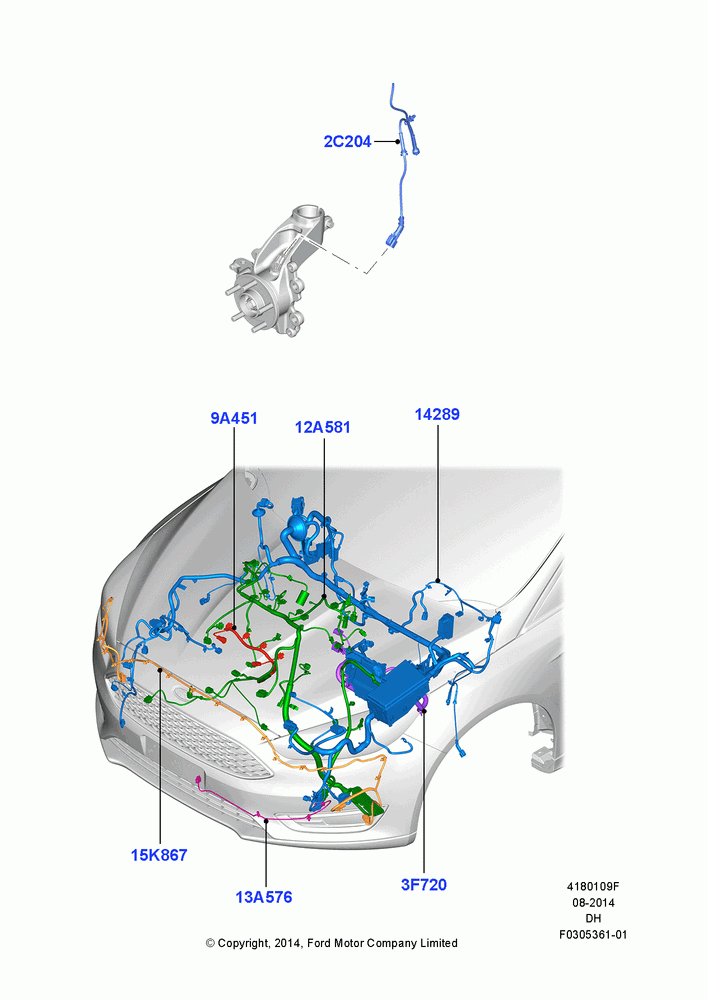 09F - Wiring - Engine And Transmission, 2.0L EcoBoost (240PS); 15/DEC/2014-04/MAY/2018
