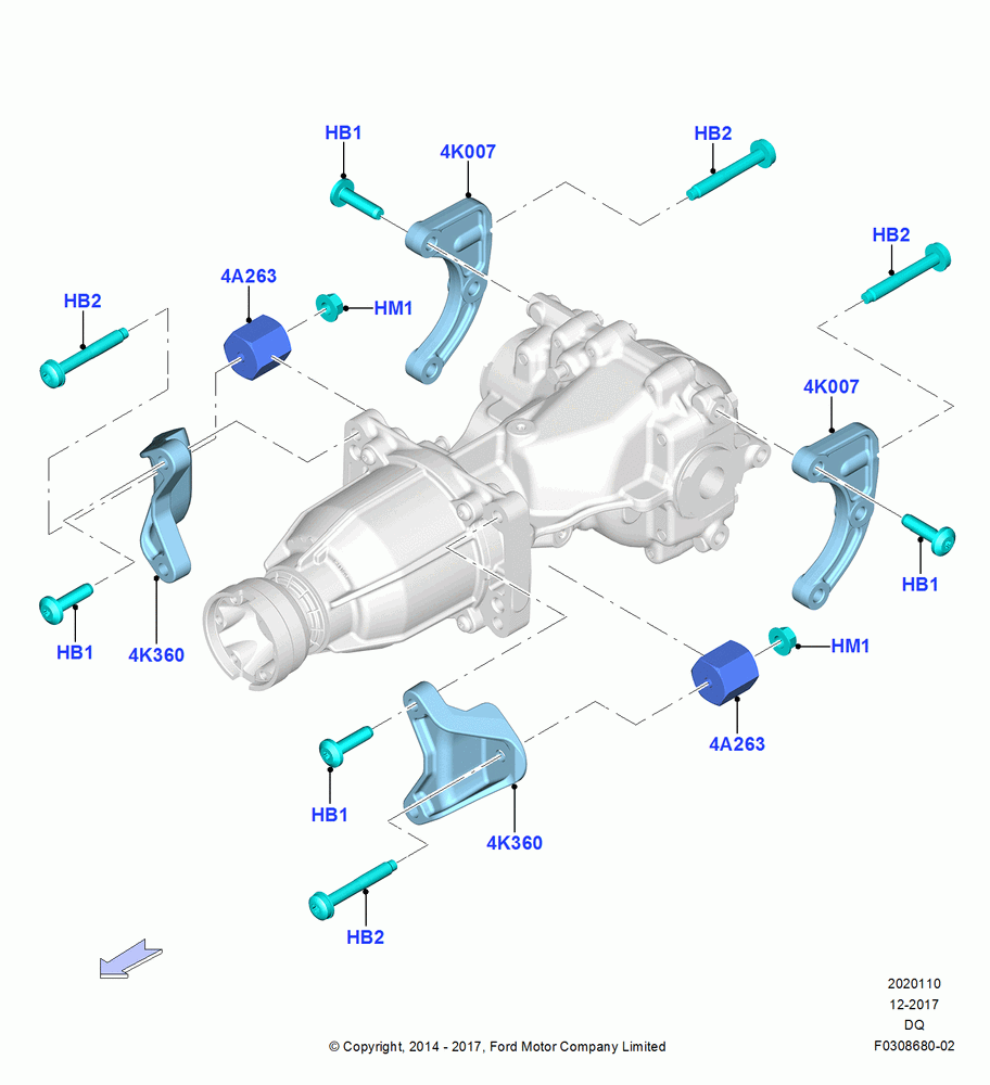 10 - Rear Differential Mounting; 19/JAN/2015