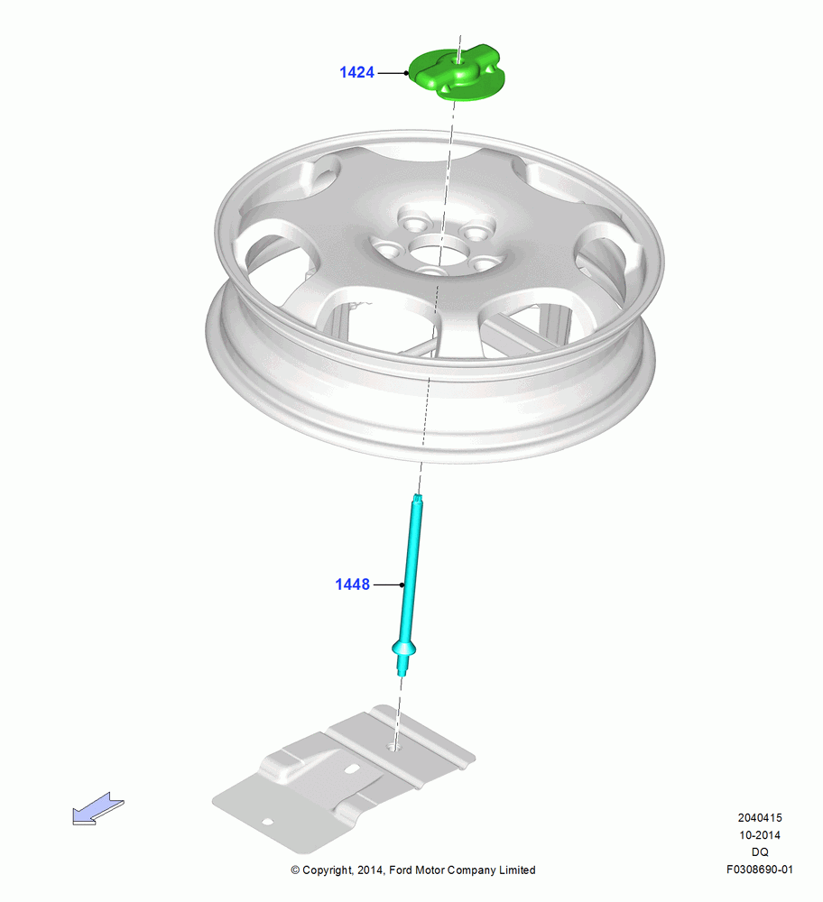 15 - Spare Wheel Carrier; 19/JAN/2015