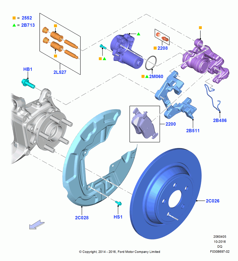 05 - Rear Brake Discs and Calipers; 19/JAN/2015