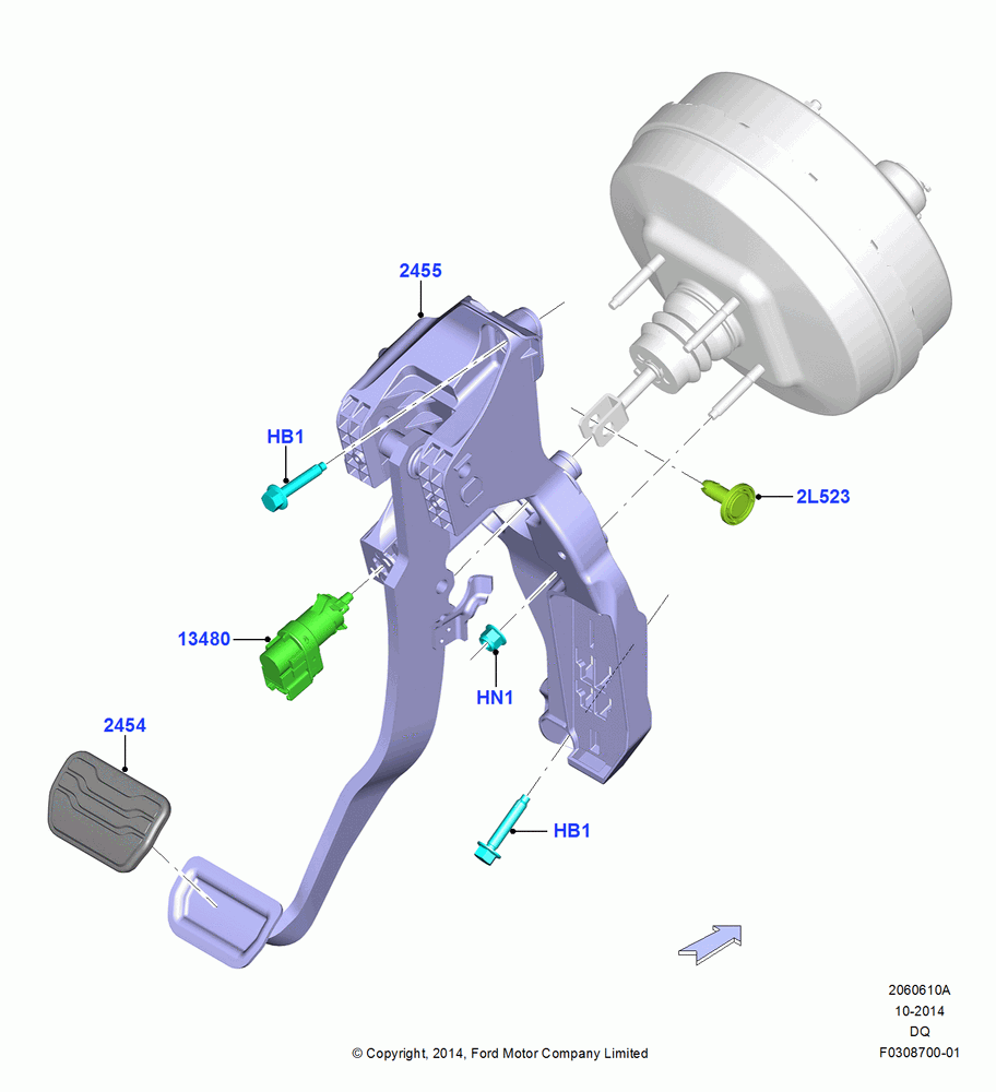 10A - Brake and Clutch Controls, 6 Speed Auto Transmission 6F50, 6 Speed Auto Trans 6F Mid-Range, 6 Speed Powershift 6DCT450 - MPS6, Automatic Transmission - 8F40, 6 Speed Auto Transmission 6F55, 8 Speed Auto Transmission 8F57, 8 Speed Auto Trans 8F35; 19/JAN/2015