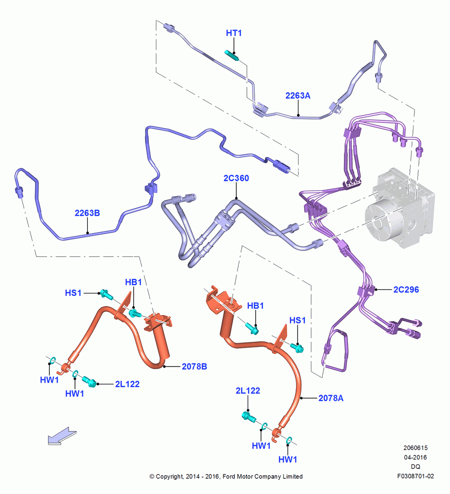 15 - FRONT BRAKE LINES; 19/JAN/2015