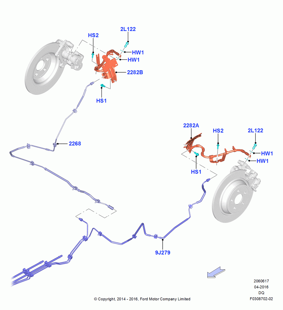 17 - REAR BRAKE LINES; 19/JAN/2015