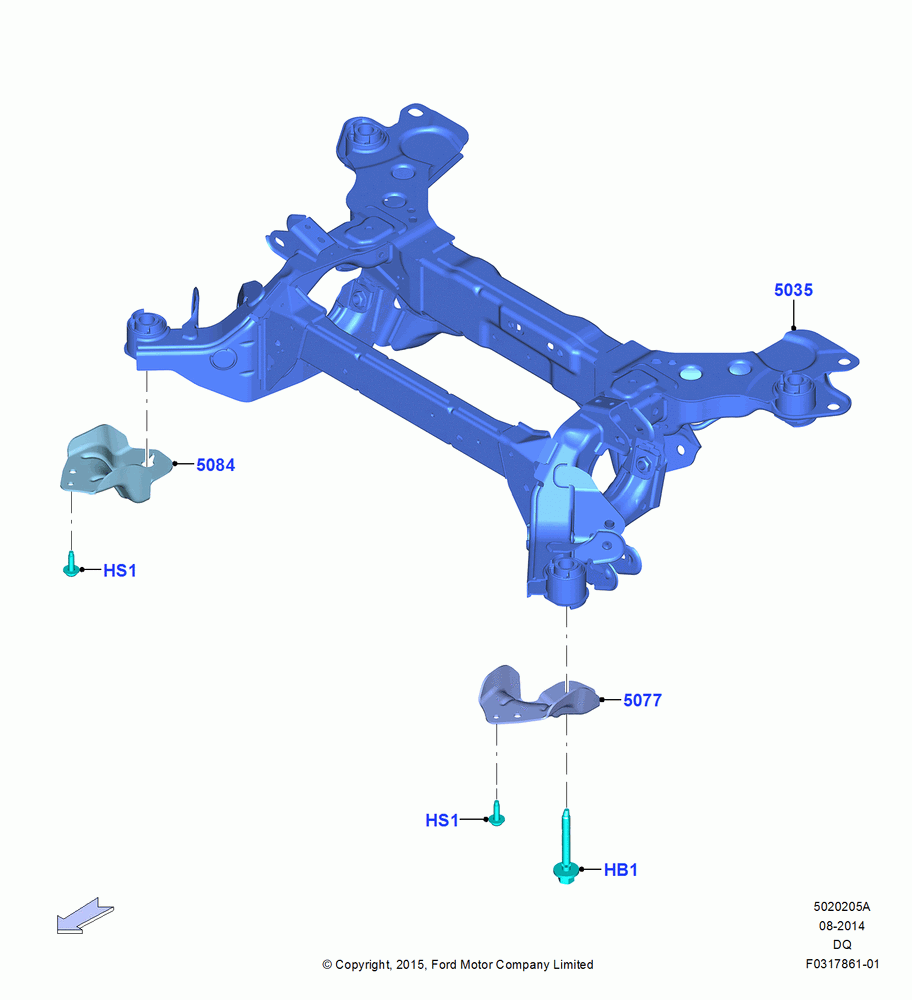 05A - Chassis Frame, 2WD; 19/JAN/2015