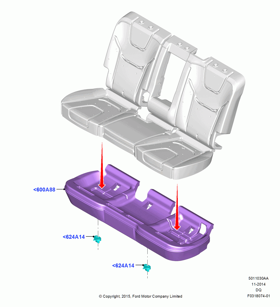 30AA - Rear Seat Base; 19/JAN/2015