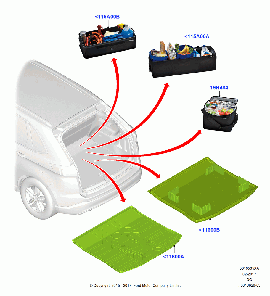 35XA - Load Compartment Trim, Accessory; 19/JAN/2015