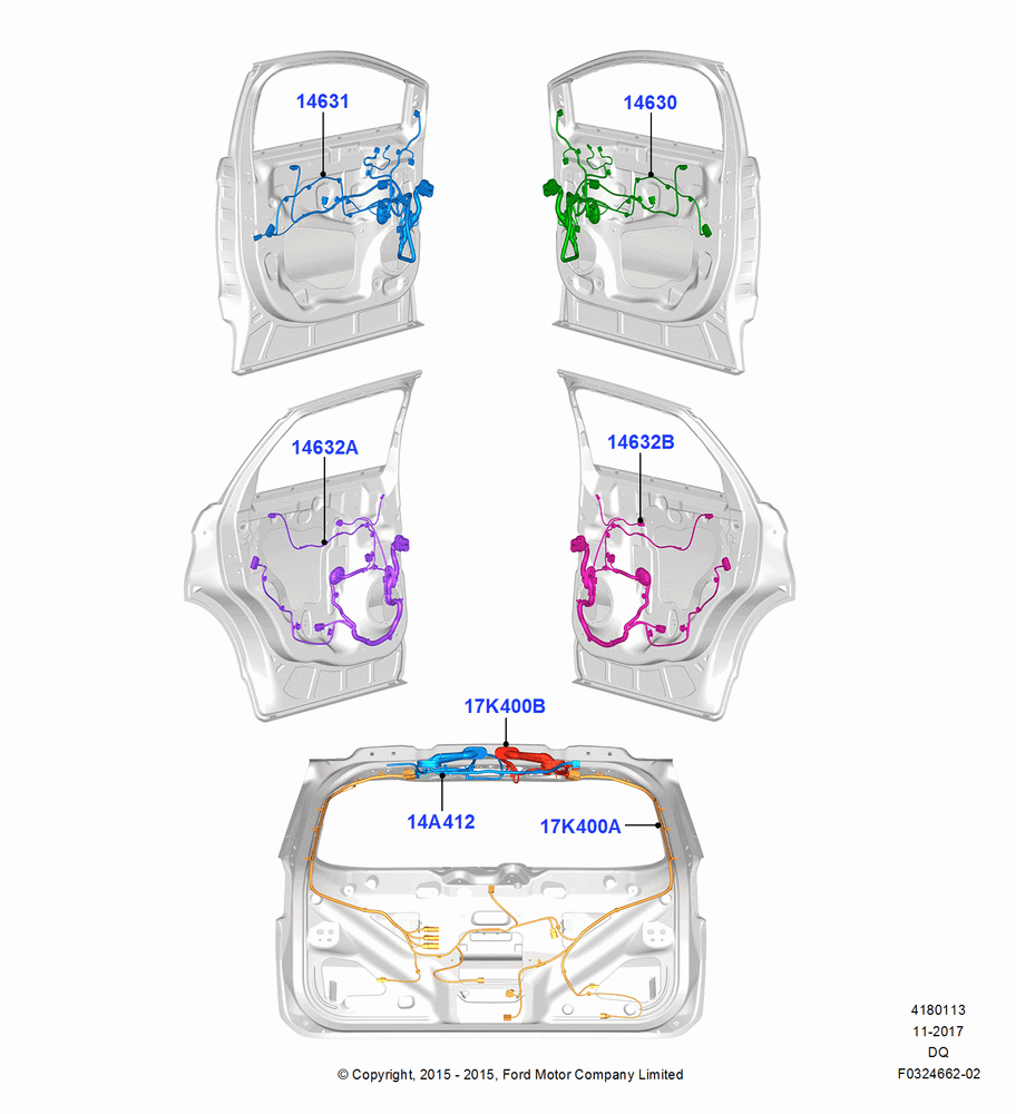 13 - Wiring - Body Closures; 19/JAN/2015