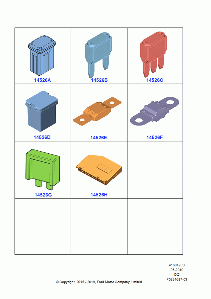 20B - Fuses, Holders and Circuit Breakers, Fuses, Circuit Breakers And Circuit Components; 19/JAN/2015