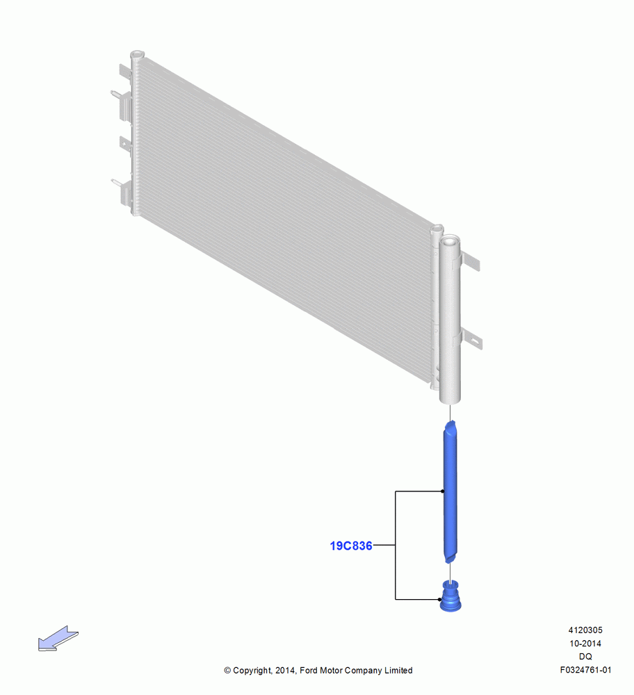 05 - Air Conditioning Accumulator Front; 19/JAN/2015
