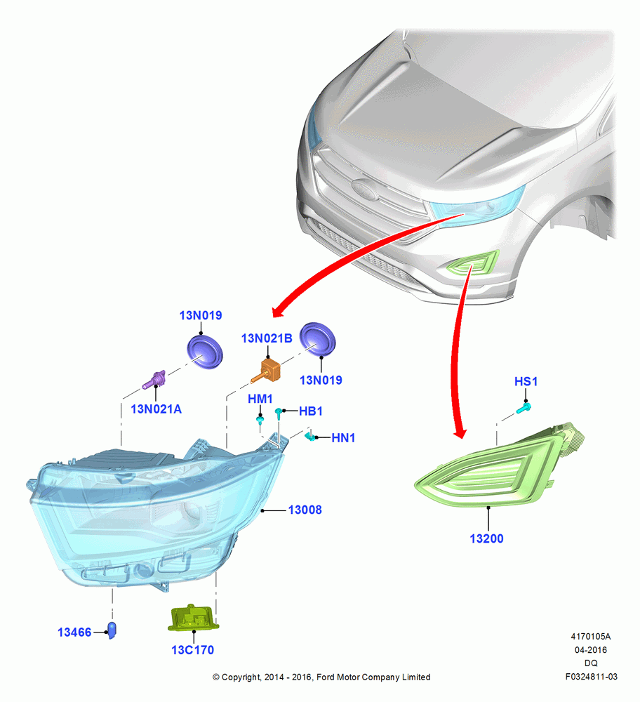 05A - Headlamps and Front Flasher Lamps, High Intensity Discharge Headlamp; 19/JAN/2015-06/SEP/2018