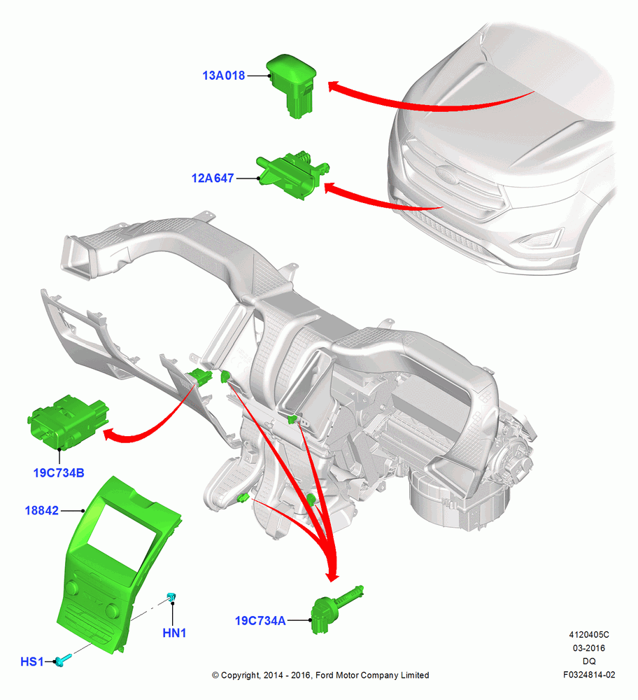 05C - Heater & Air Conditioning Controls, Human Machine Interface 4; 19/JAN/2015