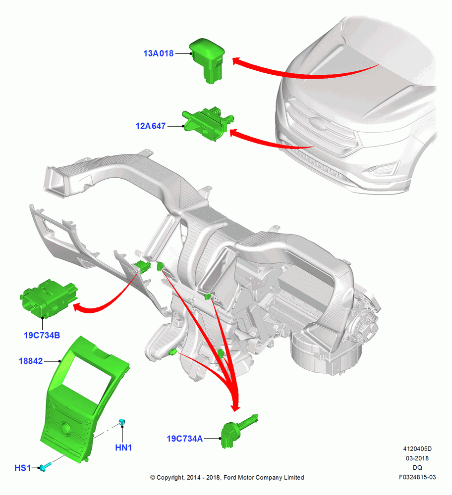 05D - Heater & Air Conditioning Controls, Human Machine Interface 5; 19/JAN/2015