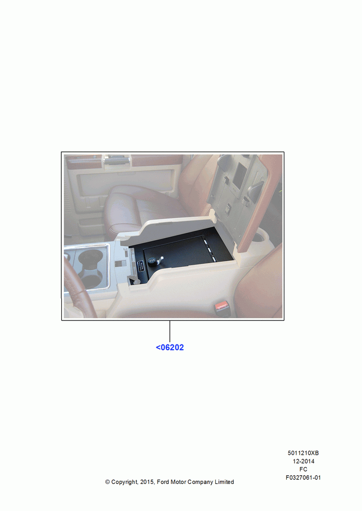 10XB - Console - Floor, (+) North American Markets, Accessory - Console Vault; 20/OCT/2014