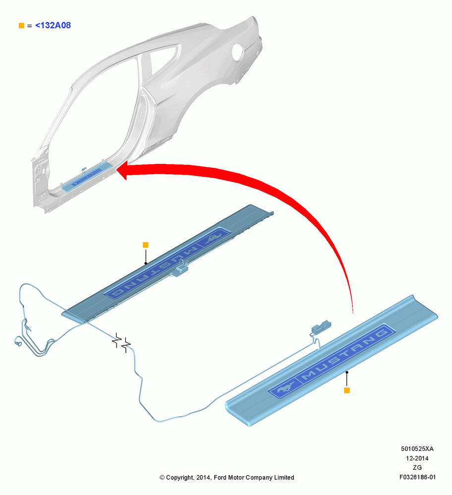 25XA - Side Trim, North American Markets, Accessory; 18/AUG/2014