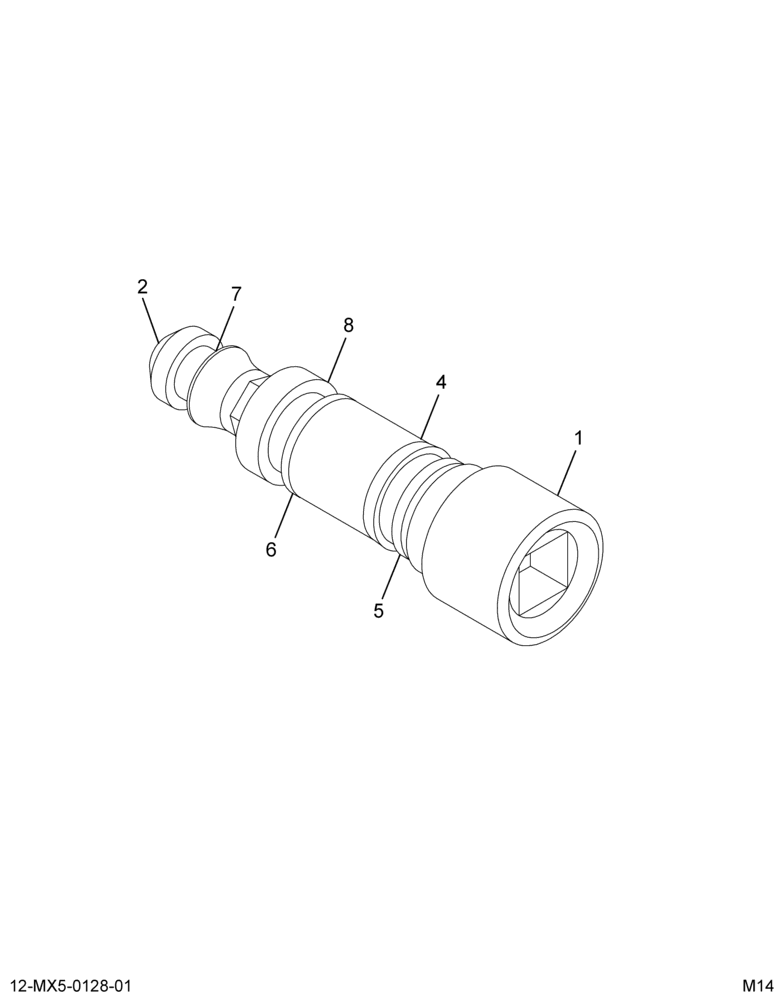 ........PLUG ASM,OIL RAIL REAR PORT (Intl. 1881400C92)