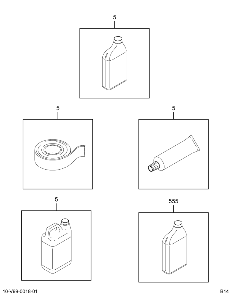 BULK MATERIAL; NGV-MD AND JVCC, PC0250, PC0350 MODELS