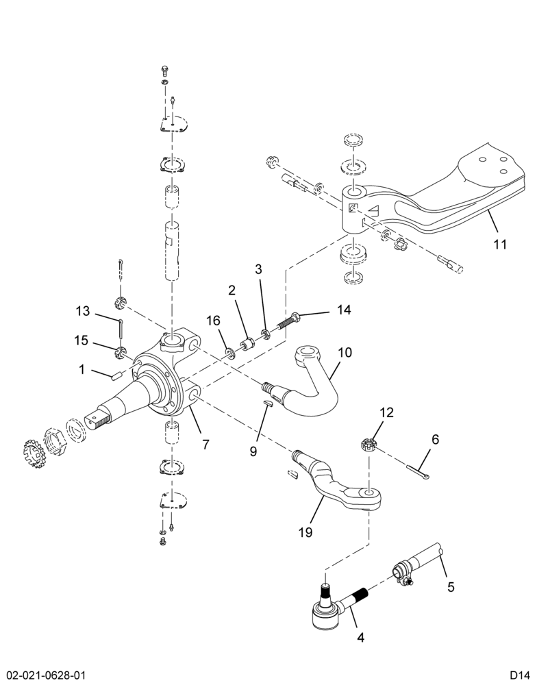 ..AXLE,FRT L/BK 13.2K,MERITOR, (Intl. 3844642C92)