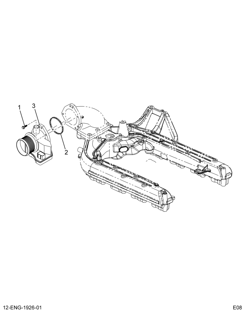 ......KIT INLET THROTTLE (Eng. 8E7O-9E926-BA)