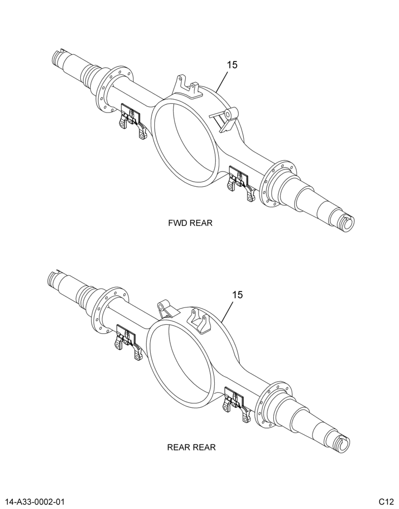 DIFF RATIO; FWD RR AXLE,(OMIT)