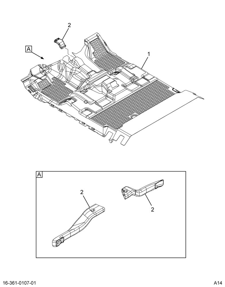 ..MAT,FLOOR , ASSY, SC W/DUCT (Intl. 3930685C93)