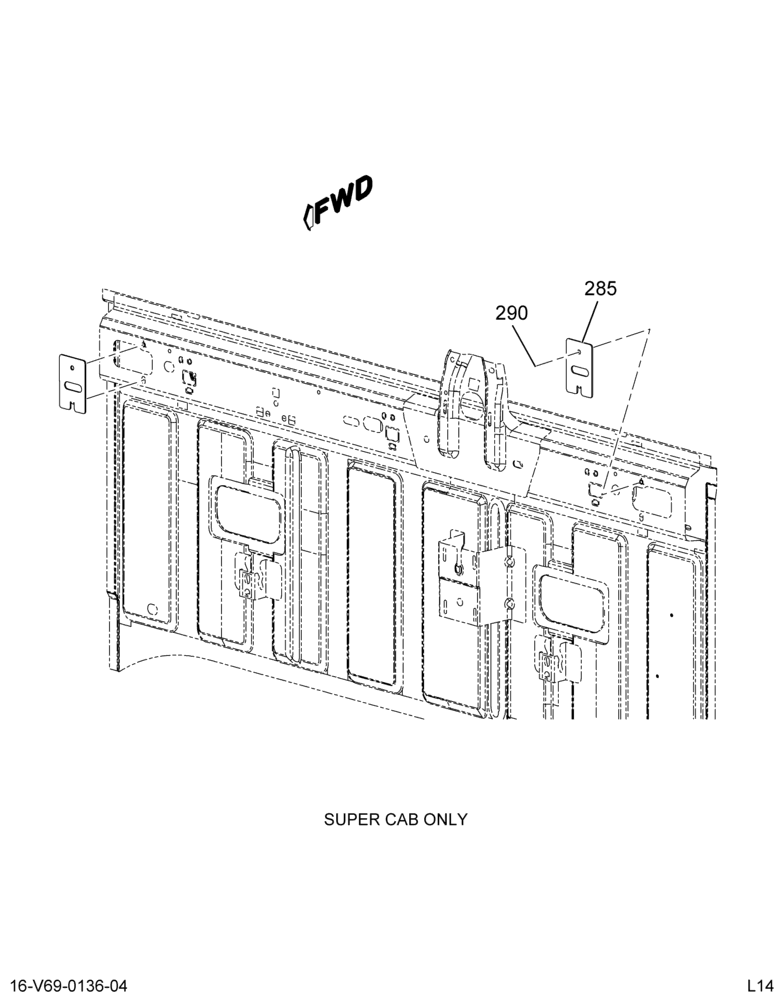 SEAT KITS; REAR SEAT KIT, MOUNTING HARDWARE 4/4