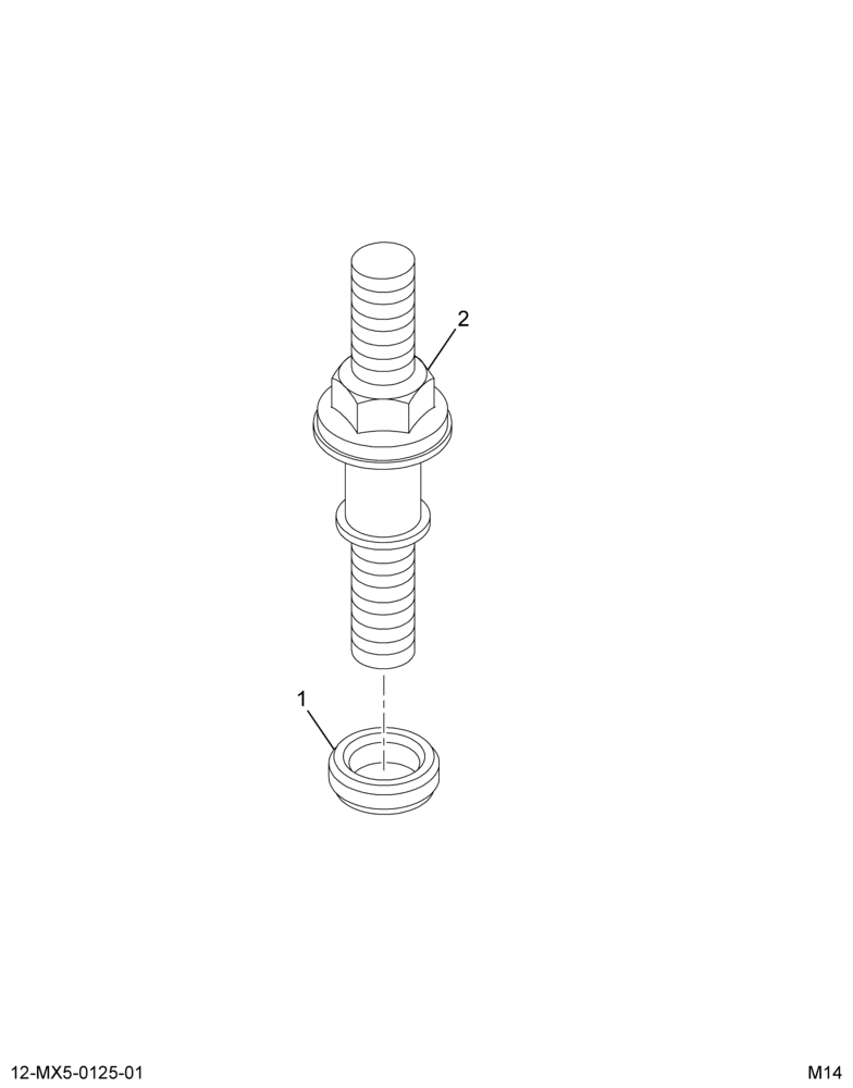 ........BOLT ASM VALVE COVER STUD (W302461)
